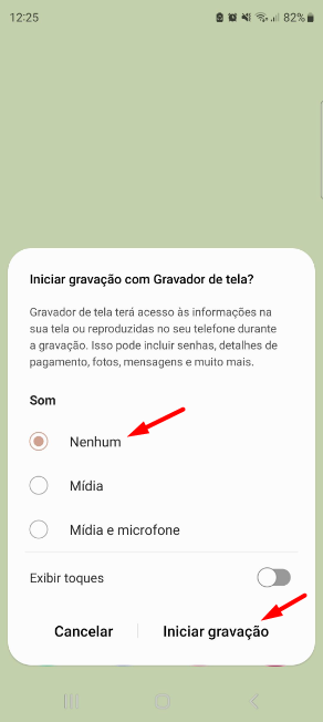 opcao_nenhum_e_iniciar_gravacao_no_gravador_de_tela.png