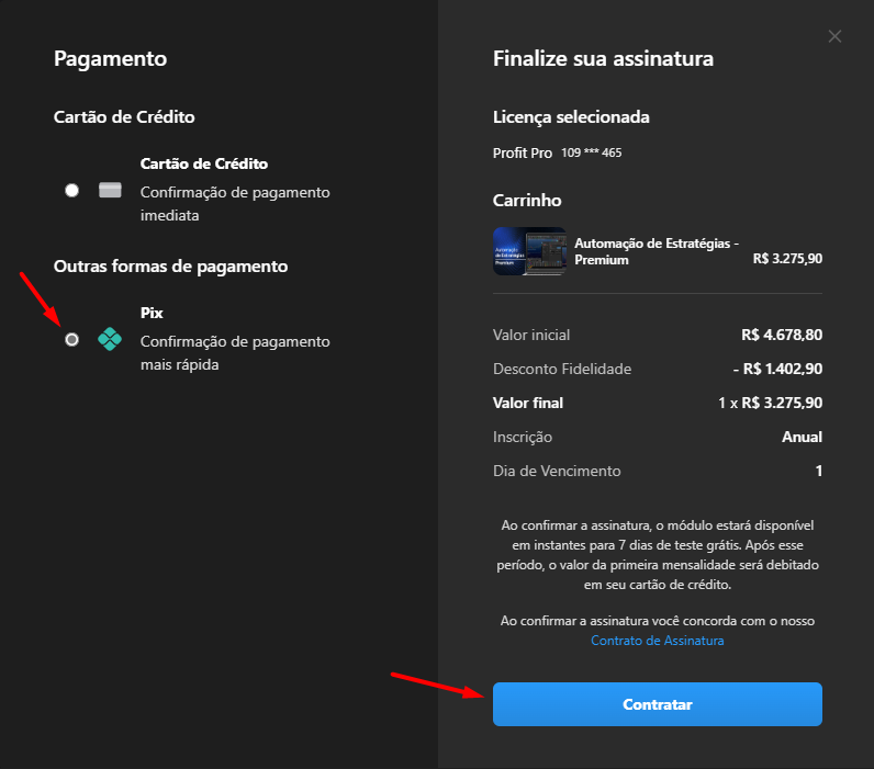 pix selecionado e botao contratar.png