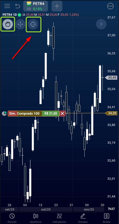imagem modo mão habilitado e botão de centralizar.png
