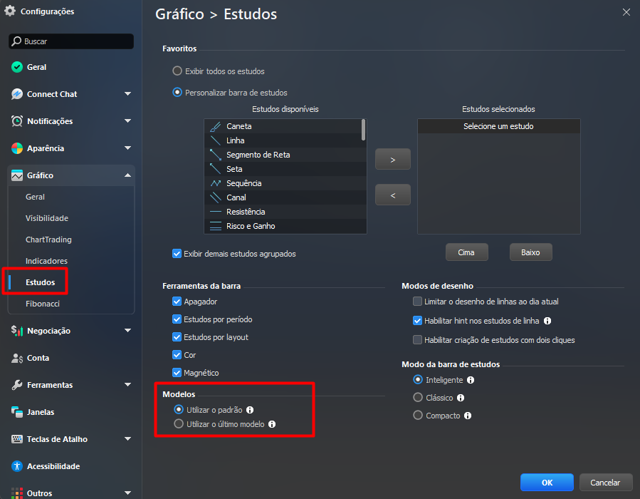 modelo dos estudos dentro das configurações do profit.png